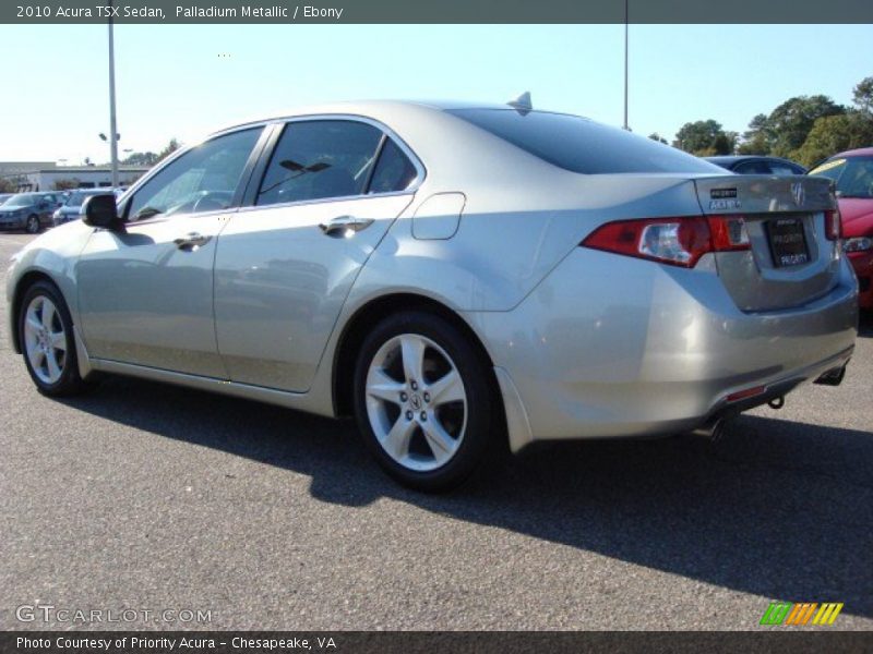 Palladium Metallic / Ebony 2010 Acura TSX Sedan