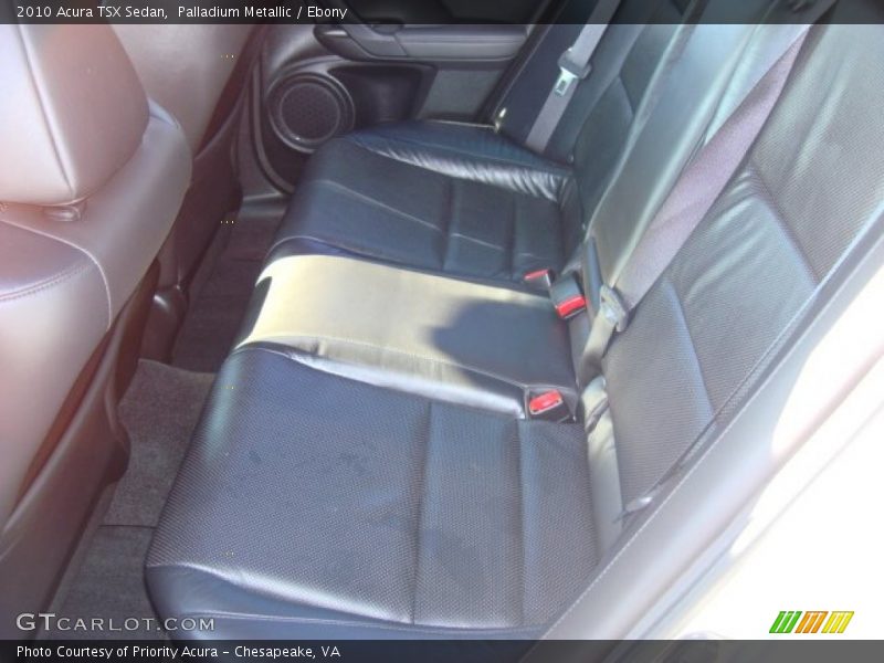 Palladium Metallic / Ebony 2010 Acura TSX Sedan