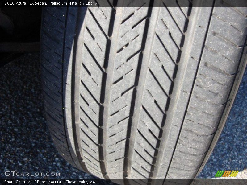Palladium Metallic / Ebony 2010 Acura TSX Sedan