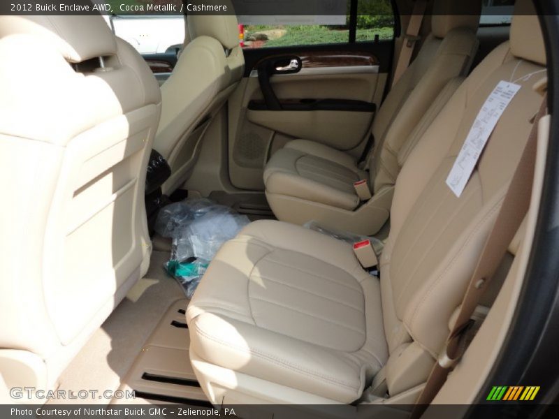 Cocoa Metallic / Cashmere 2012 Buick Enclave AWD