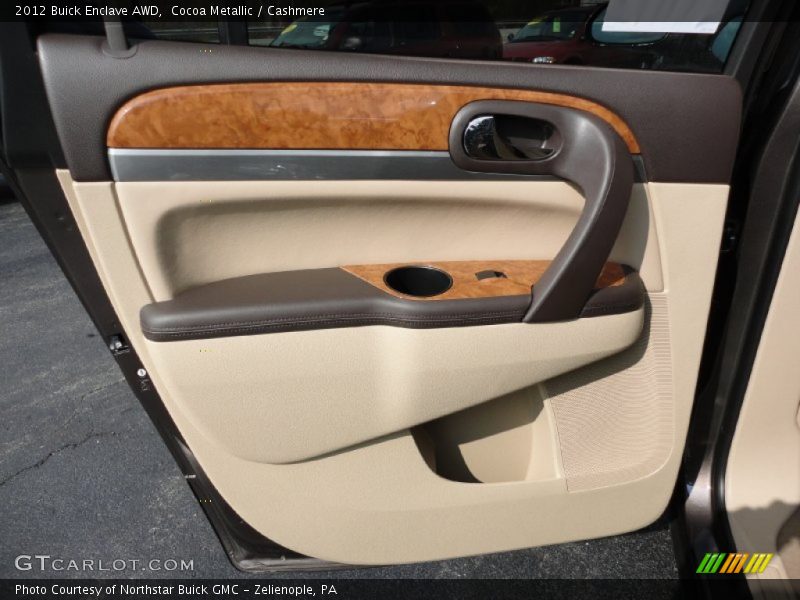 Door Panel of 2012 Enclave AWD