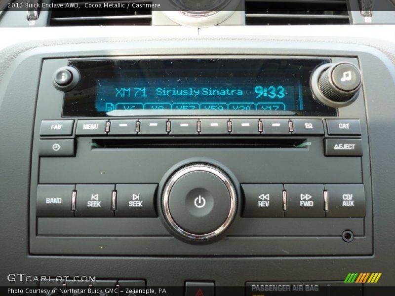 Audio System of 2012 Enclave AWD
