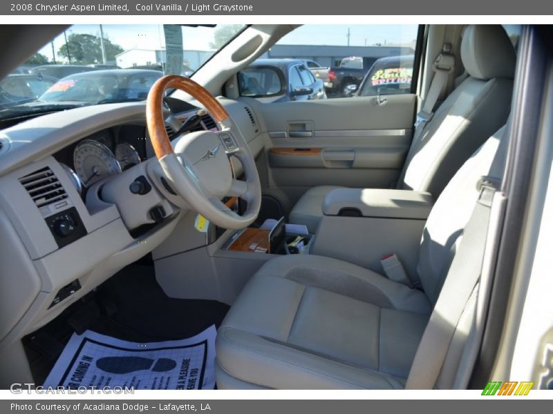 Cool Vanilla / Light Graystone 2008 Chrysler Aspen Limited