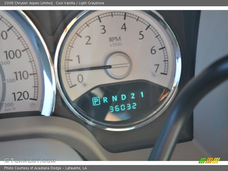 Cool Vanilla / Light Graystone 2008 Chrysler Aspen Limited