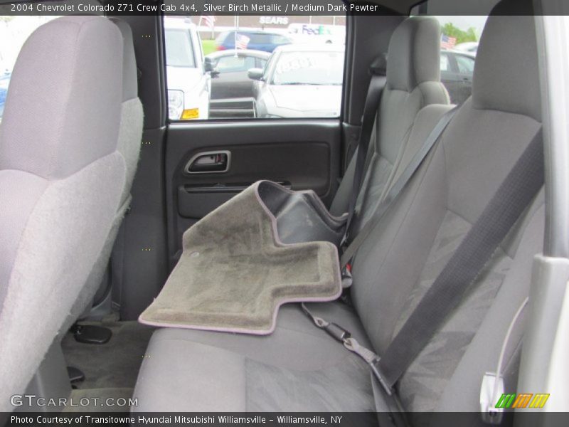 Silver Birch Metallic / Medium Dark Pewter 2004 Chevrolet Colorado Z71 Crew Cab 4x4