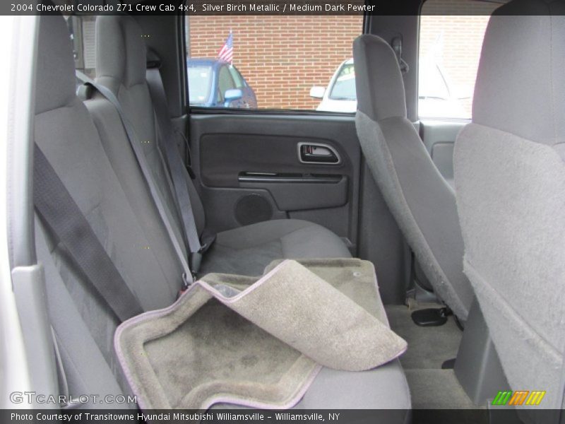 Silver Birch Metallic / Medium Dark Pewter 2004 Chevrolet Colorado Z71 Crew Cab 4x4
