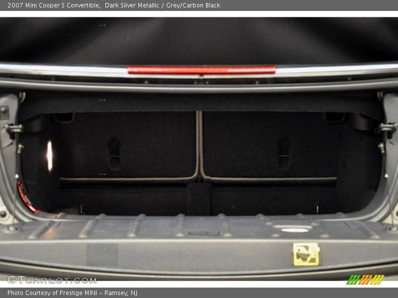 Dark Silver Metallic / Grey/Carbon Black 2007 Mini Cooper S Convertible