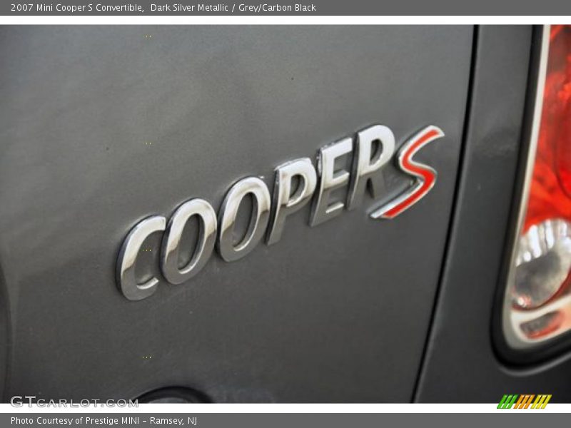 Dark Silver Metallic / Grey/Carbon Black 2007 Mini Cooper S Convertible
