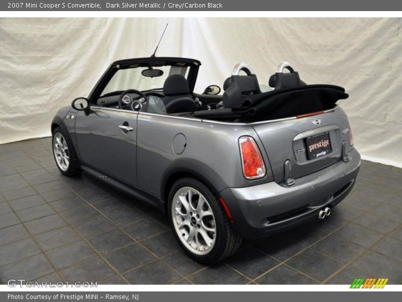 Dark Silver Metallic / Grey/Carbon Black 2007 Mini Cooper S Convertible