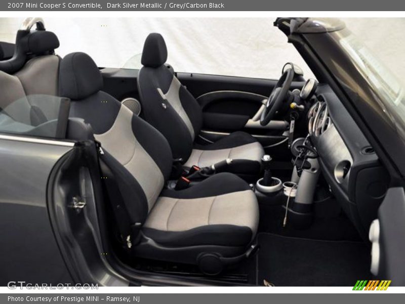 Dark Silver Metallic / Grey/Carbon Black 2007 Mini Cooper S Convertible