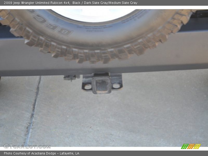 Black / Dark Slate Gray/Medium Slate Gray 2009 Jeep Wrangler Unlimited Rubicon 4x4