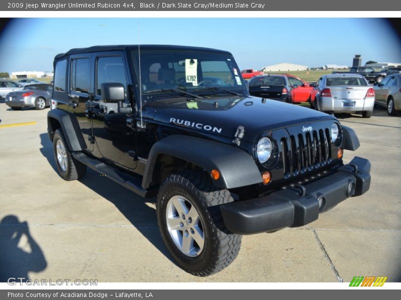 Front 3/4 View of 2009 Wrangler Unlimited Rubicon 4x4