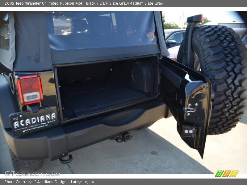 Black / Dark Slate Gray/Medium Slate Gray 2009 Jeep Wrangler Unlimited Rubicon 4x4