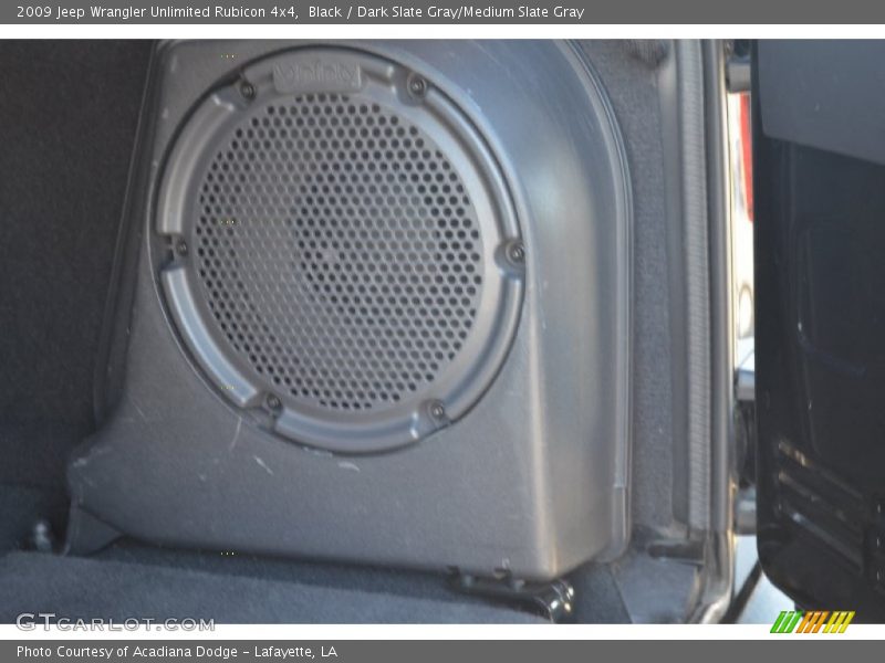 Black / Dark Slate Gray/Medium Slate Gray 2009 Jeep Wrangler Unlimited Rubicon 4x4