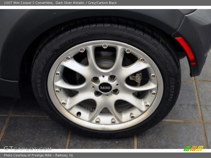 Dark Silver Metallic / Grey/Carbon Black 2007 Mini Cooper S Convertible