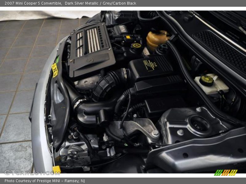 Dark Silver Metallic / Grey/Carbon Black 2007 Mini Cooper S Convertible