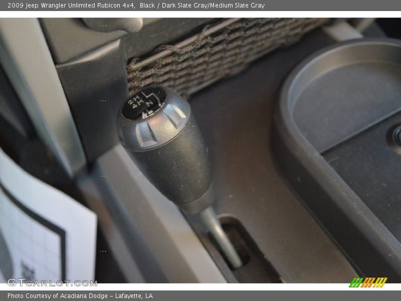 Black / Dark Slate Gray/Medium Slate Gray 2009 Jeep Wrangler Unlimited Rubicon 4x4