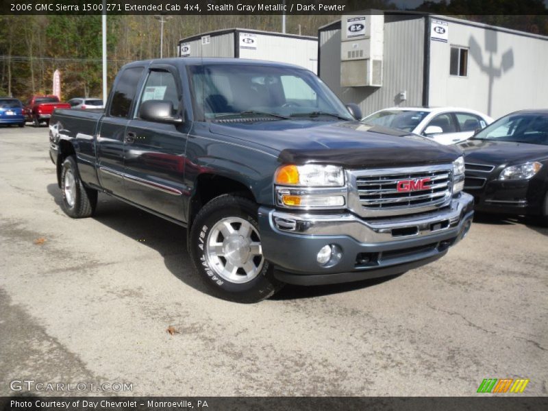 Stealth Gray Metallic / Dark Pewter 2006 GMC Sierra 1500 Z71 Extended Cab 4x4