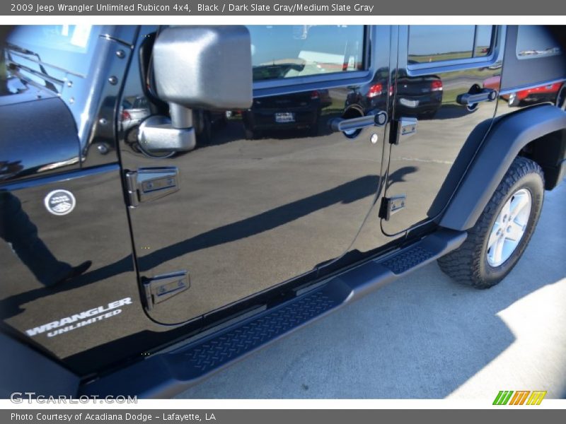 Black / Dark Slate Gray/Medium Slate Gray 2009 Jeep Wrangler Unlimited Rubicon 4x4