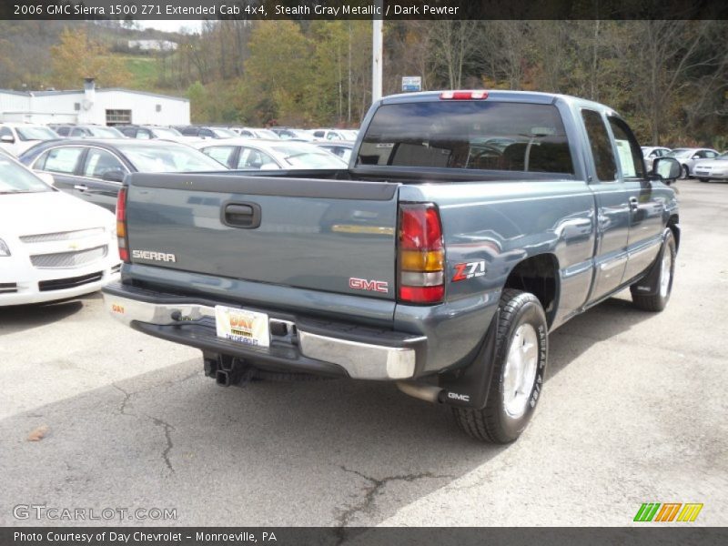 Stealth Gray Metallic / Dark Pewter 2006 GMC Sierra 1500 Z71 Extended Cab 4x4