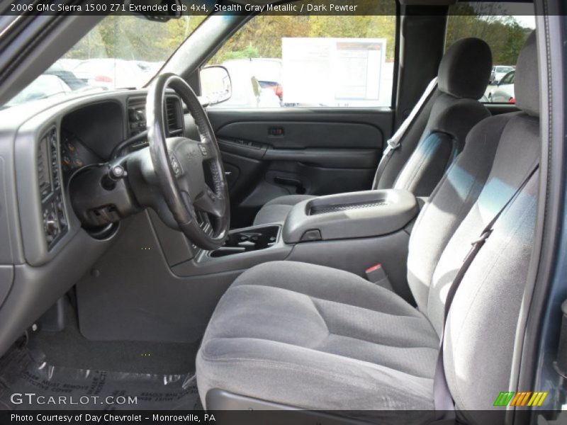 Stealth Gray Metallic / Dark Pewter 2006 GMC Sierra 1500 Z71 Extended Cab 4x4