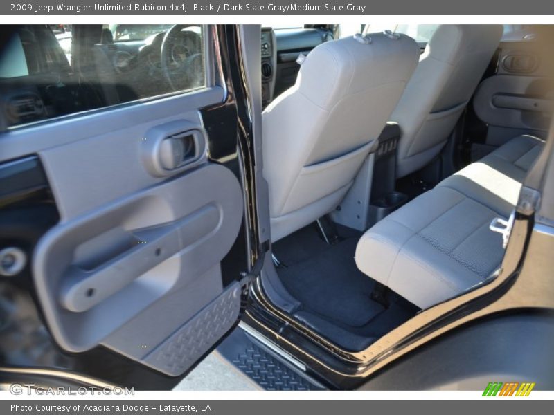 Black / Dark Slate Gray/Medium Slate Gray 2009 Jeep Wrangler Unlimited Rubicon 4x4