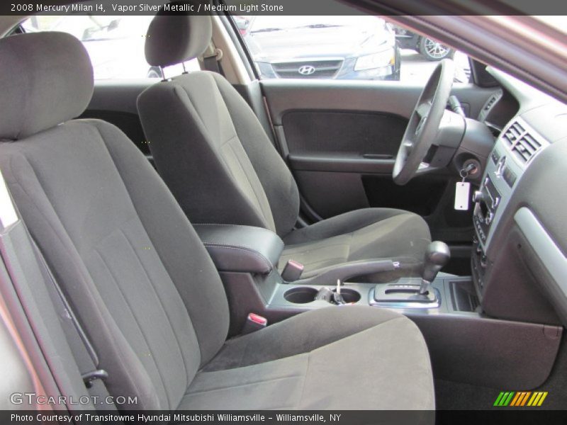 Vapor Silver Metallic / Medium Light Stone 2008 Mercury Milan I4