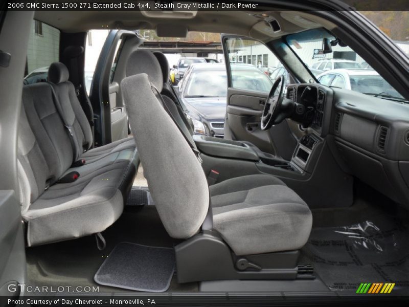 Stealth Gray Metallic / Dark Pewter 2006 GMC Sierra 1500 Z71 Extended Cab 4x4