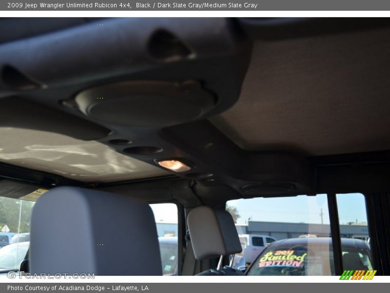 Black / Dark Slate Gray/Medium Slate Gray 2009 Jeep Wrangler Unlimited Rubicon 4x4