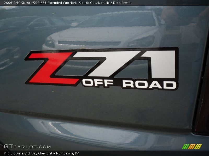 Stealth Gray Metallic / Dark Pewter 2006 GMC Sierra 1500 Z71 Extended Cab 4x4