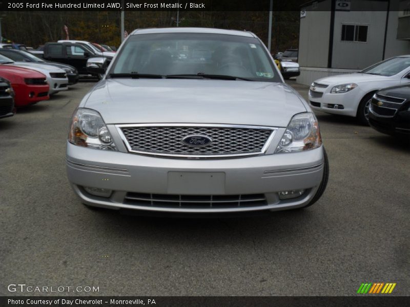 Silver Frost Metallic / Black 2005 Ford Five Hundred Limited AWD