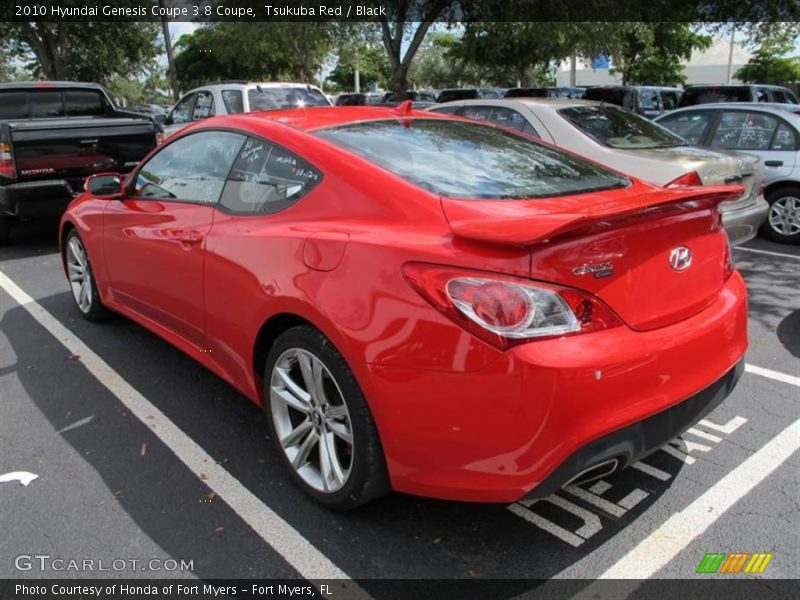  2010 Genesis Coupe 3.8 Coupe Tsukuba Red