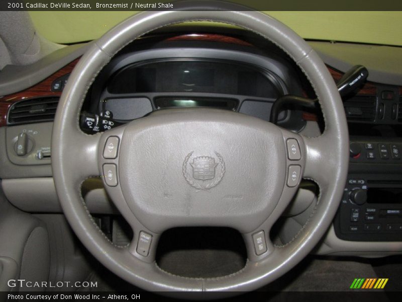 Bronzemist / Neutral Shale 2001 Cadillac DeVille Sedan