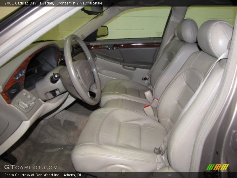 Bronzemist / Neutral Shale 2001 Cadillac DeVille Sedan