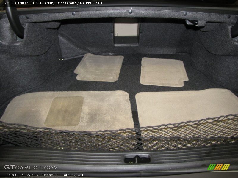 Bronzemist / Neutral Shale 2001 Cadillac DeVille Sedan