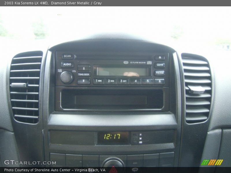 Diamond Silver Metallic / Gray 2003 Kia Sorento LX 4WD