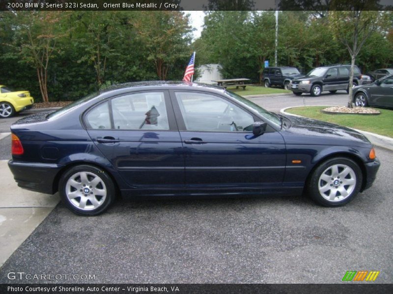  2000 3 Series 323i Sedan Orient Blue Metallic