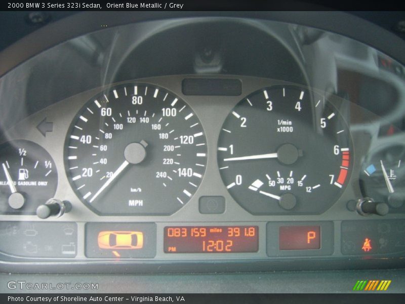  2000 3 Series 323i Sedan 323i Sedan Gauges