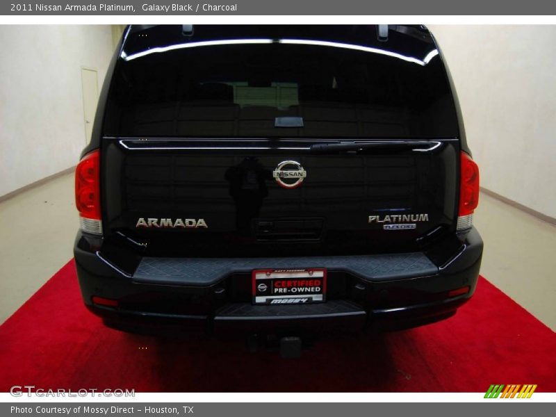 Galaxy Black / Charcoal 2011 Nissan Armada Platinum