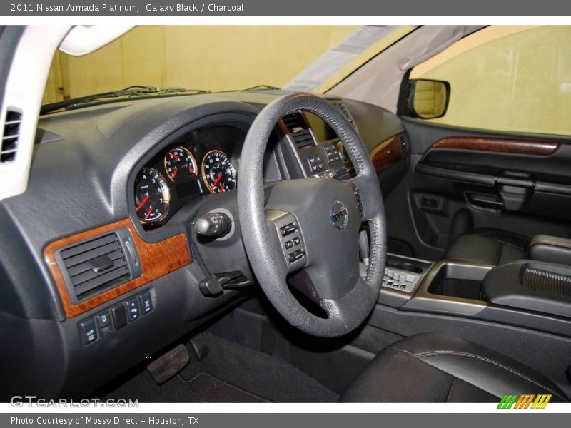 Galaxy Black / Charcoal 2011 Nissan Armada Platinum
