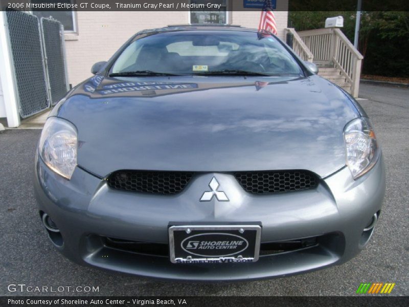 Titanium Gray Pearl / Medium Gray 2006 Mitsubishi Eclipse GT Coupe