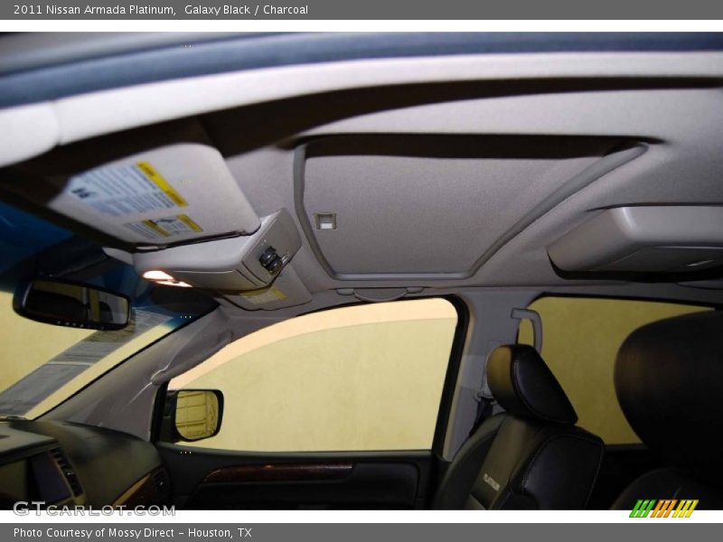 Galaxy Black / Charcoal 2011 Nissan Armada Platinum