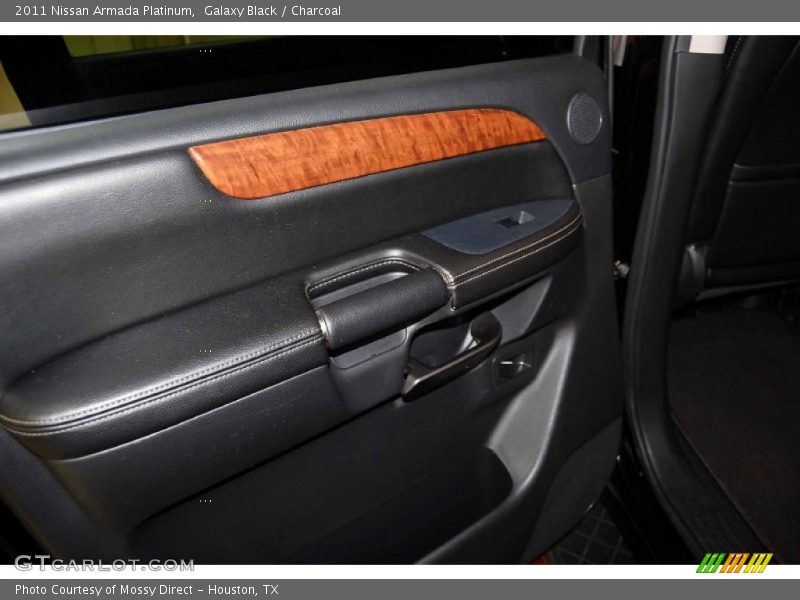 Galaxy Black / Charcoal 2011 Nissan Armada Platinum