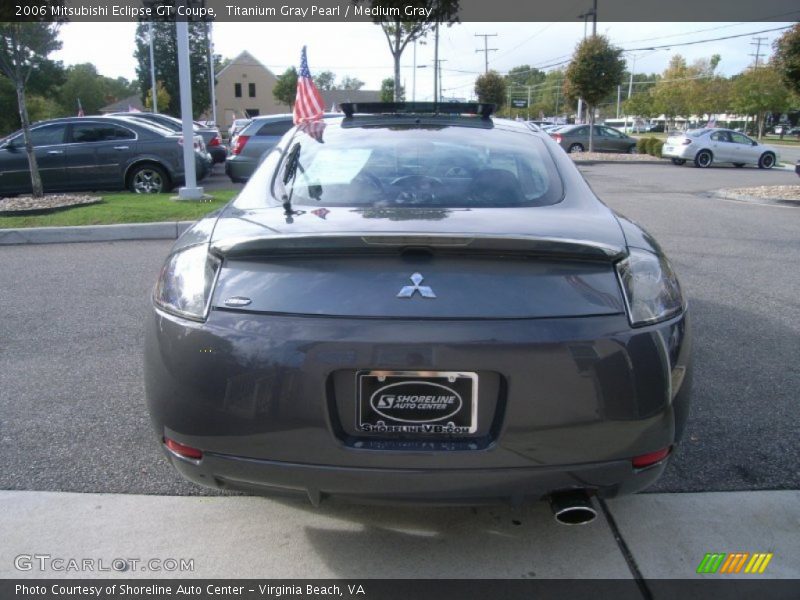 Titanium Gray Pearl / Medium Gray 2006 Mitsubishi Eclipse GT Coupe