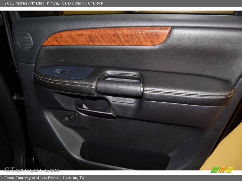 Galaxy Black / Charcoal 2011 Nissan Armada Platinum