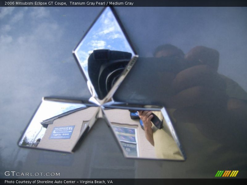 Titanium Gray Pearl / Medium Gray 2006 Mitsubishi Eclipse GT Coupe
