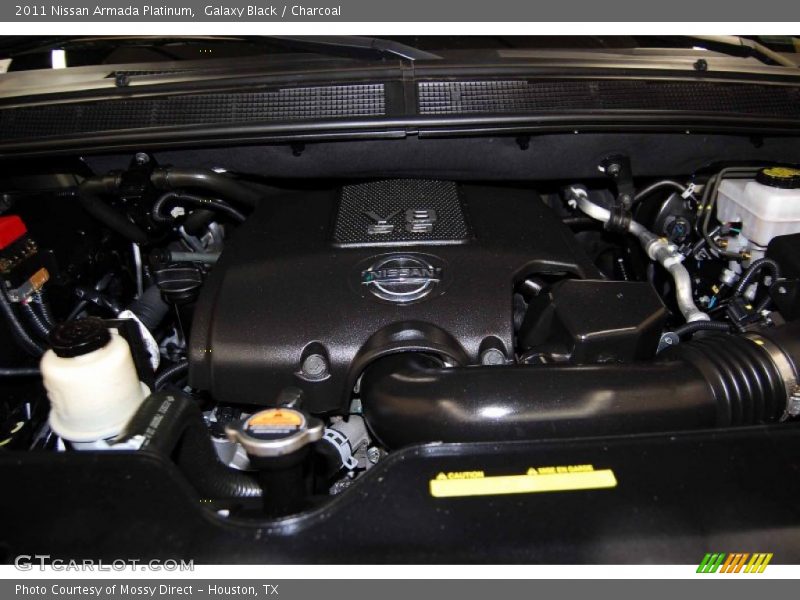 Galaxy Black / Charcoal 2011 Nissan Armada Platinum