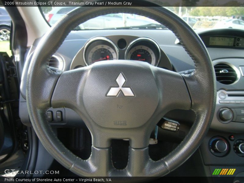 Titanium Gray Pearl / Medium Gray 2006 Mitsubishi Eclipse GT Coupe