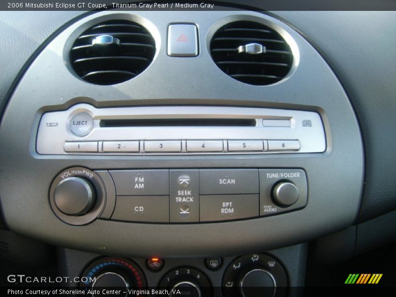 Titanium Gray Pearl / Medium Gray 2006 Mitsubishi Eclipse GT Coupe