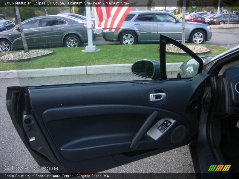 Titanium Gray Pearl / Medium Gray 2006 Mitsubishi Eclipse GT Coupe